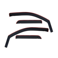 Load image into Gallery viewer, Westin 2007+ Chevy Silverado 2500/3500 Extended Cab Wade In-Channel Wind Deflector 4pc - Smoke