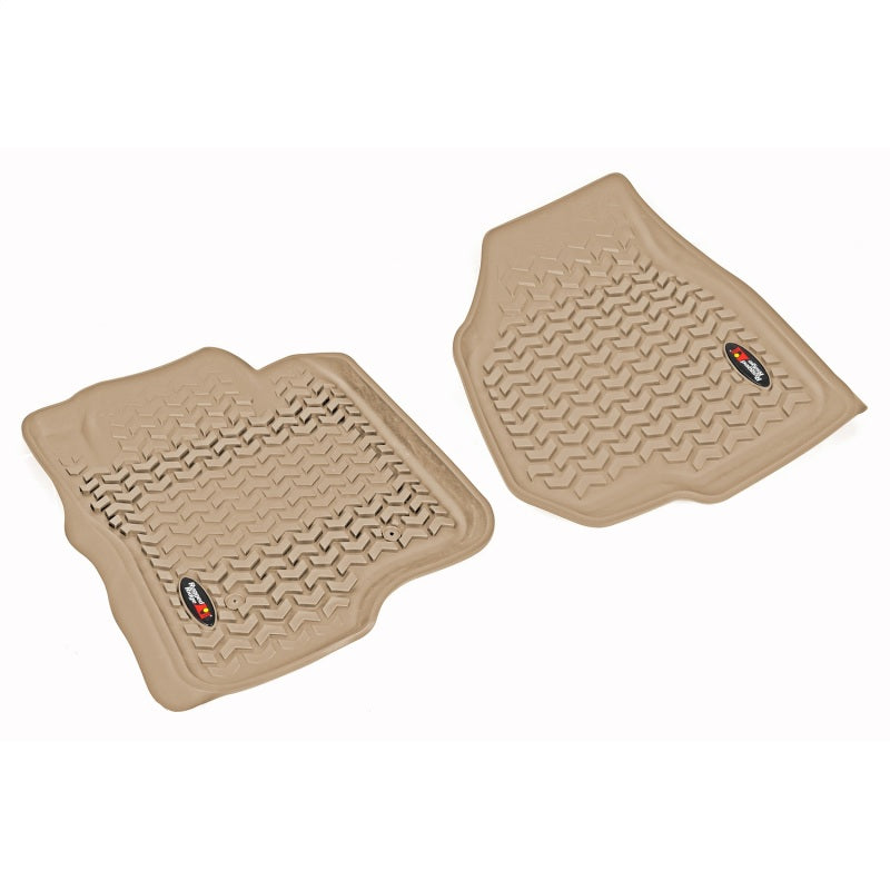 Rugged Ridge Floor Liner Front Tan Ford F-250 / F-350 Regular / Extended