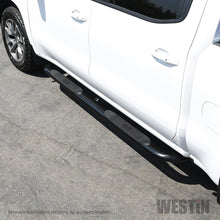 Load image into Gallery viewer, Westin Chevrolet Silverado/Sierra 1500 Crew Cab Platinum 4 Oval Nerf Step Bars - Black
