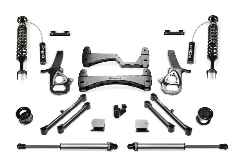 Fabtech 19+ Ram 1500 2WD 6in Perf Sys w/Dl 2.5 Resi C/O & Rr Dl