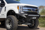 Addictive Desert Designs 17+ Ford F-250 Super Duty Stealth Fighter Front Bumper w/ Winch Mounts