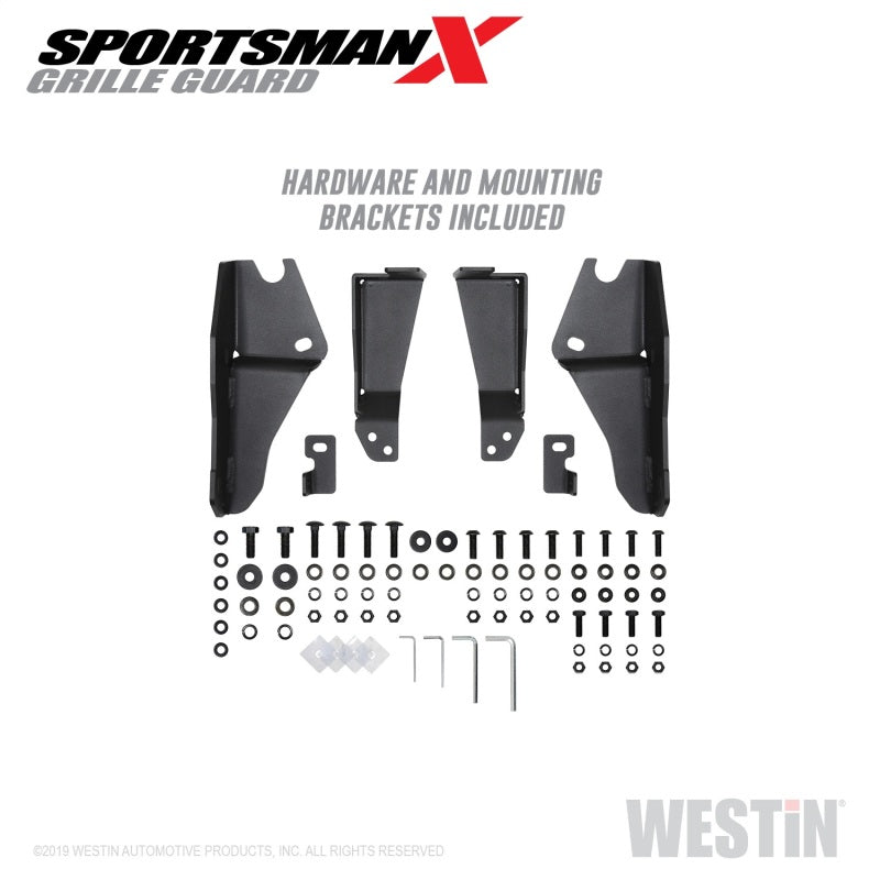 Westin 19+ Ram 1500 Sportsman X Grille Guard - Textured Black (Excluding Classic & Rebel)