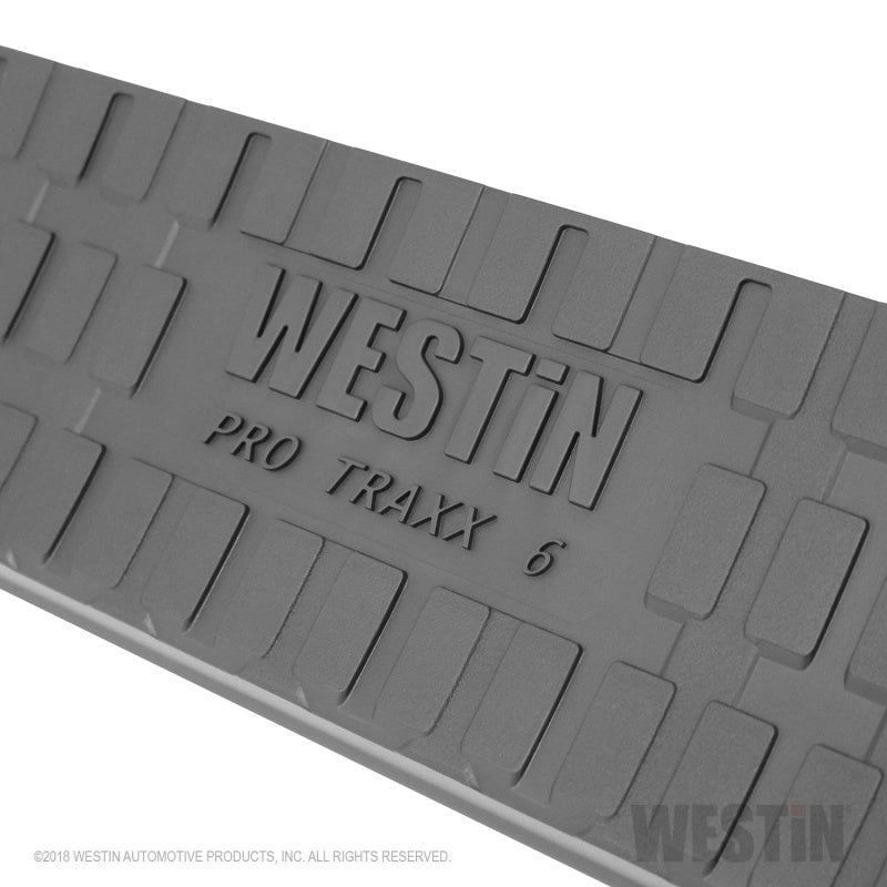 Westin 19+ Chevrolet Silverado 1500 CC PRO TRAXX 6 Oval Nerf Step Bars - SS
