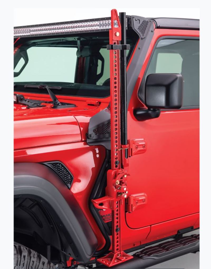 Go Rhino Jeep Wrangler JL/JLU/Gladiator JT Exterior Jack Mount