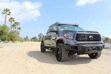 Load image into Gallery viewer, Go Rhino Toyota Tundra CrewMax Ceros Low Profile Roof Rack - Tex. Blk