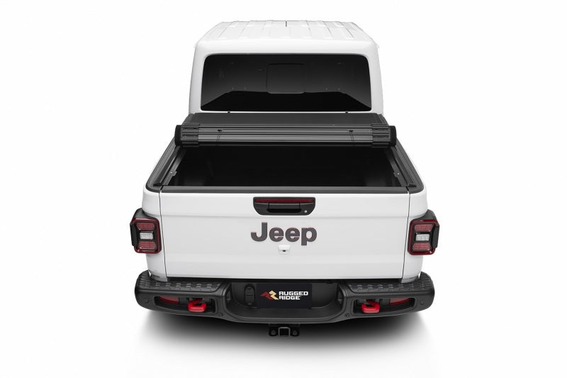 Rugged Ridge Armis Hard Rolling Bed Cover Gladiator JT