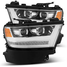 Load image into Gallery viewer, AlphaRex 19+ Ram 1500HD PRO-Series Proj Headlight Plnk Styl Chrm w/Activ Light/Seq Signal/Plnk DRL