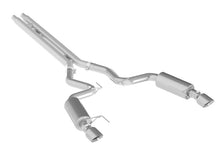 Load image into Gallery viewer, MBRP Ford Mustang GT 5.0 Convertible T409 3in Cat Back Dual Split Rear Exit (Street Version)