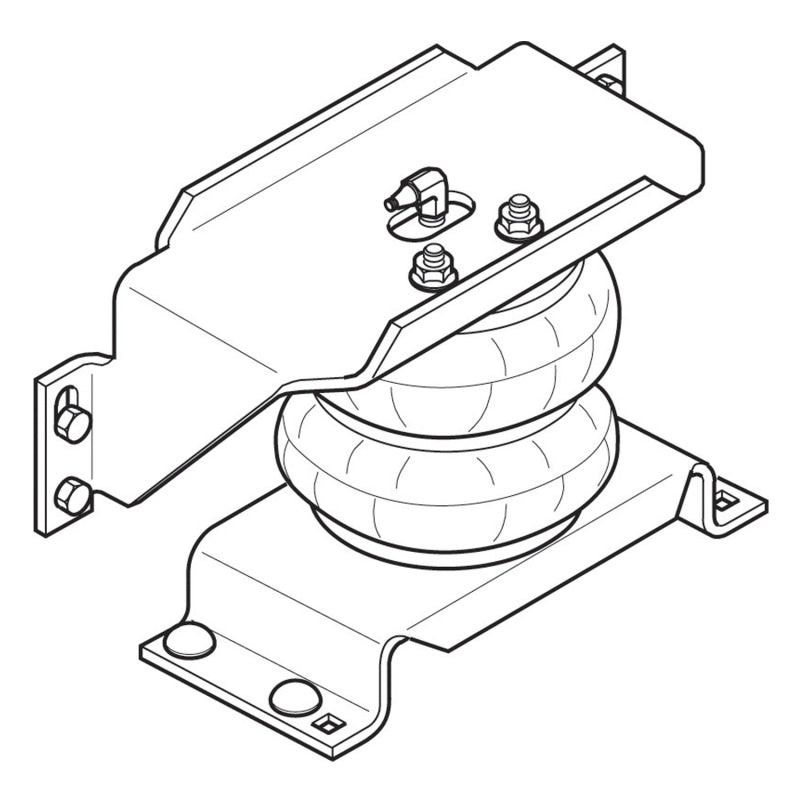 Firestone Ride-Rite Air Helper Spring Kit Rear Ford E450 (Commercial w/o OE Bed) (W217602153)