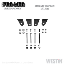 Load image into Gallery viewer, Westin 19+ Chevrolet Silverado 1500 Outlaw/Pro-Mod Skid Plate - Tex. Blk