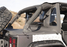 Load image into Gallery viewer, Rampage Jeep Wrangler(JK) Unlimited 4-Door Trailview Tonneau Top - Black Diamond