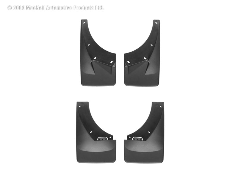 WeatherTech Chevrolet Tahoe No Drill Mudflaps - Black