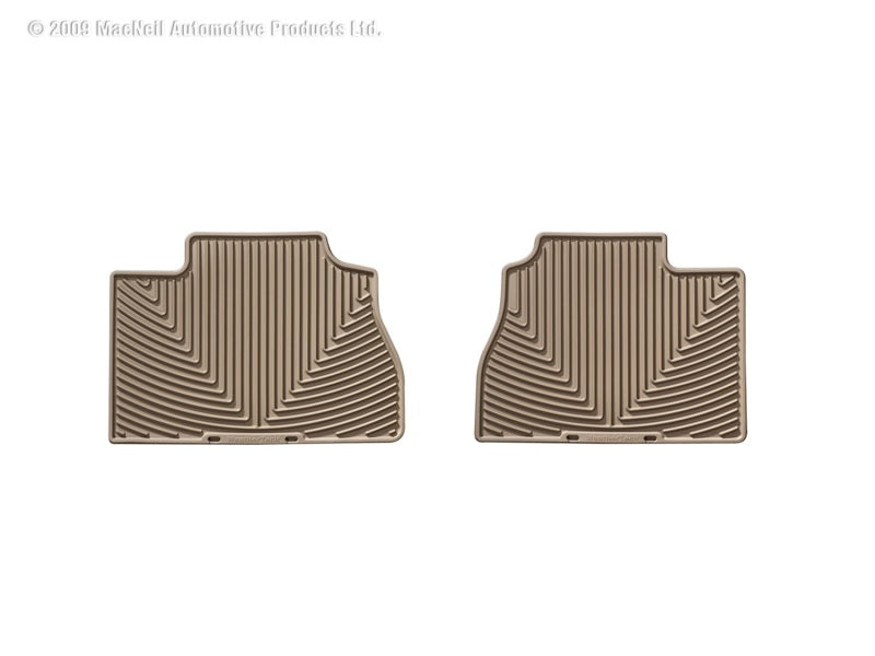 WeatherTech Dodge Ram 1500 Rear Rubber Mats - Tan