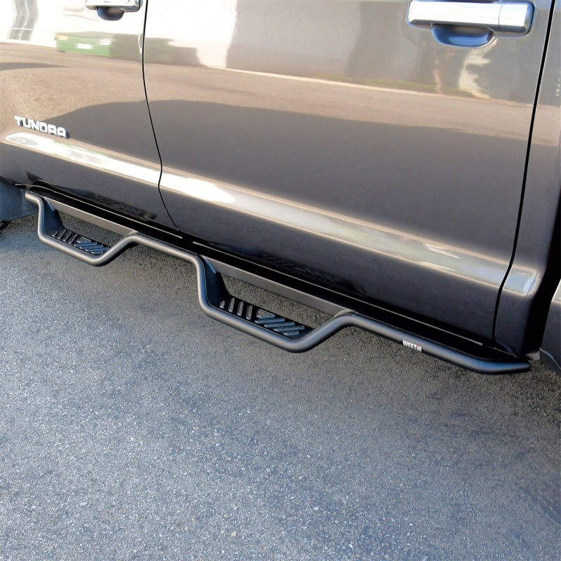 Westin 07+ Toyota Tundra CrewMax Outlaw Drop Nerf Step Bars - Black