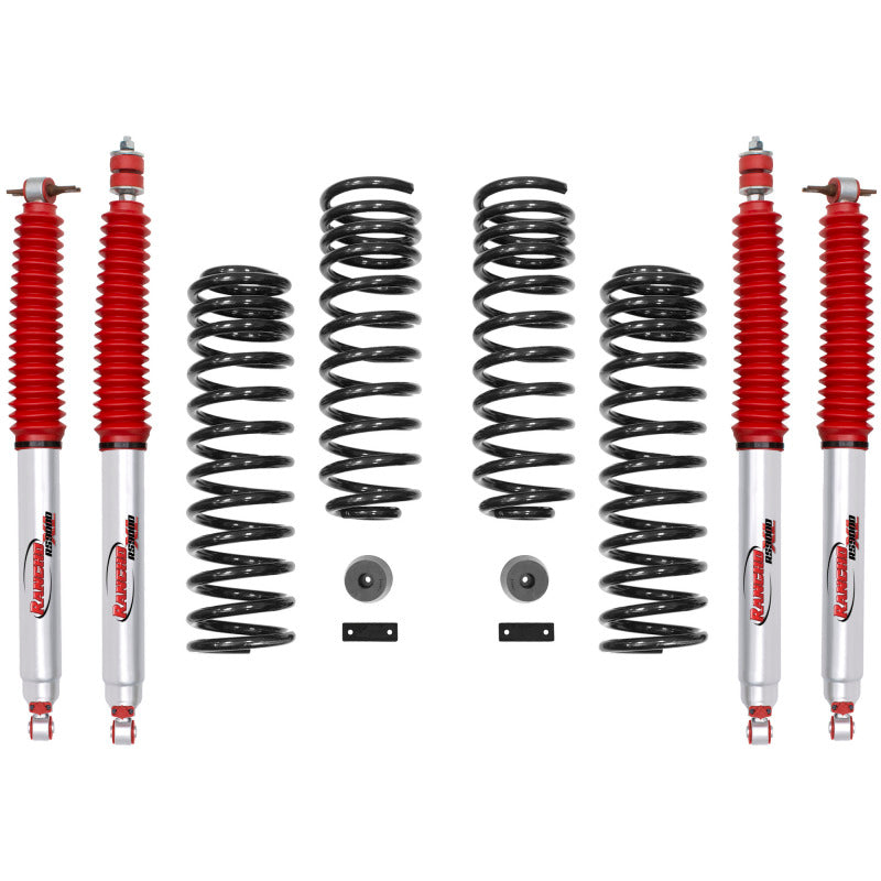 Rancho Jeep Wrangler Front and Rear Suspension System - Master Part Number / One Box