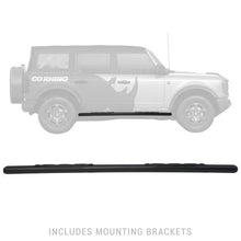 Load image into Gallery viewer, Go Rhino Jeep Wrangler JLU 1000 Series Side Steps - Tex Blk