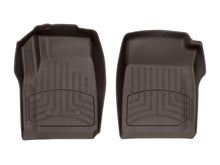Load image into Gallery viewer, WeatherTech Chev Colorado / GMC Canyon EXT Cab/CC (Carpeted Floor) Front FloorLiner HP - Cocoa