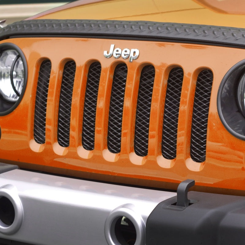Rugged Ridge Mesh Grille Insert Black Jeep Wrangler