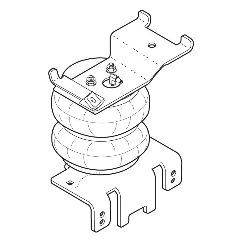 Firestone Ride-Rite Air Helper Spring Kit Rear Nissan Titan 2WD/4WD (W217602355)