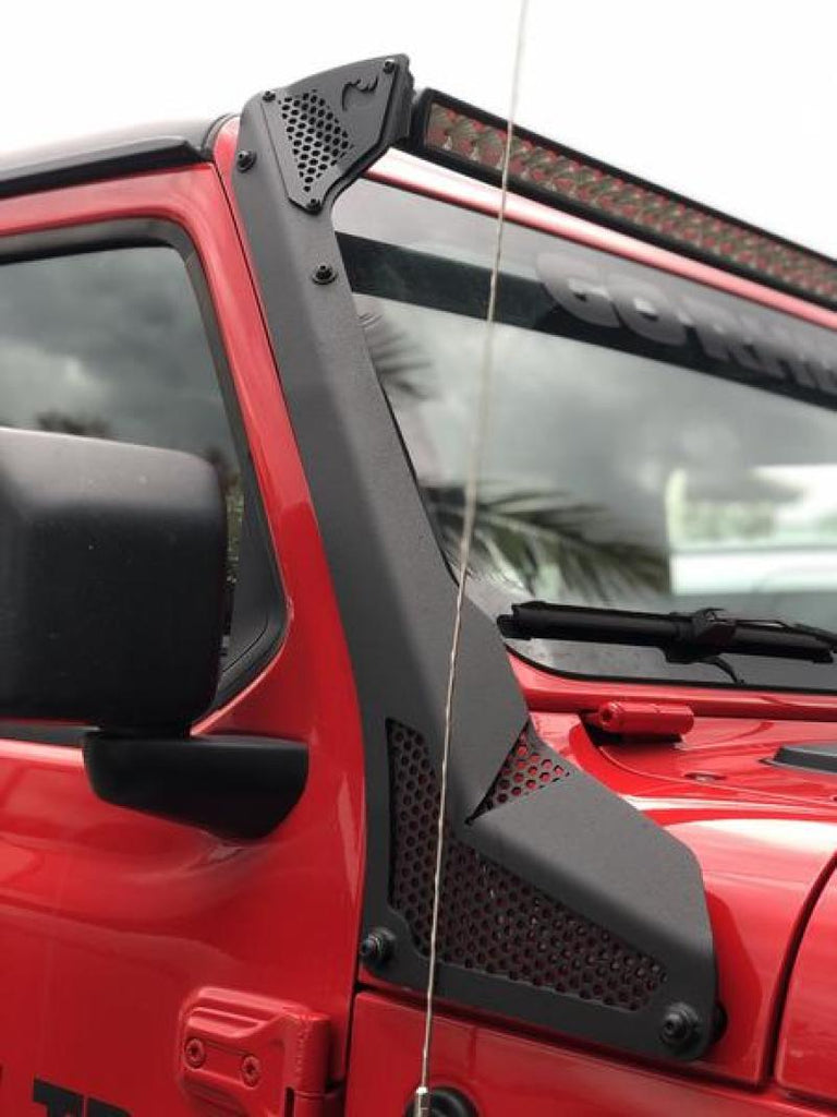 Go Rhino Jeep Wrangler JL/JLU/Gladiator JT XE Windshield Light Bar Mount - 50in Single Row