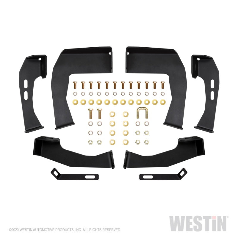 Westin Chevy/GMC Silverado/Sierra 1500 Ext Cab HDX Nerf Step Bars - Textured Black