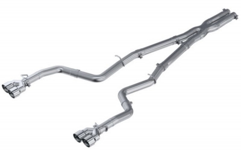 MBRP Dodge Challenger 5.7L HEMI Cat Back Dual Split Rear