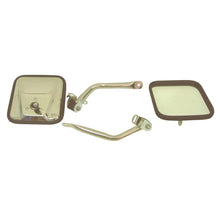 Load image into Gallery viewer, Rugged Ridge Jeep Wrangler TJ Stainless Steel CJ-Style Side Mirror Kit