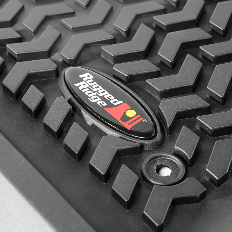 Rugged Ridge Floor Liner Front Black Ford F-150 / Raptor / Extended / Super Crew Cab
