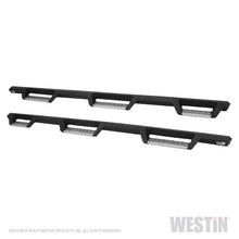 Load image into Gallery viewer, Westin 19+ 1500 Classic CC 5.5ft. Bed HDX Stainless Drop W2W Nerf Step Bars - Tex. Blk