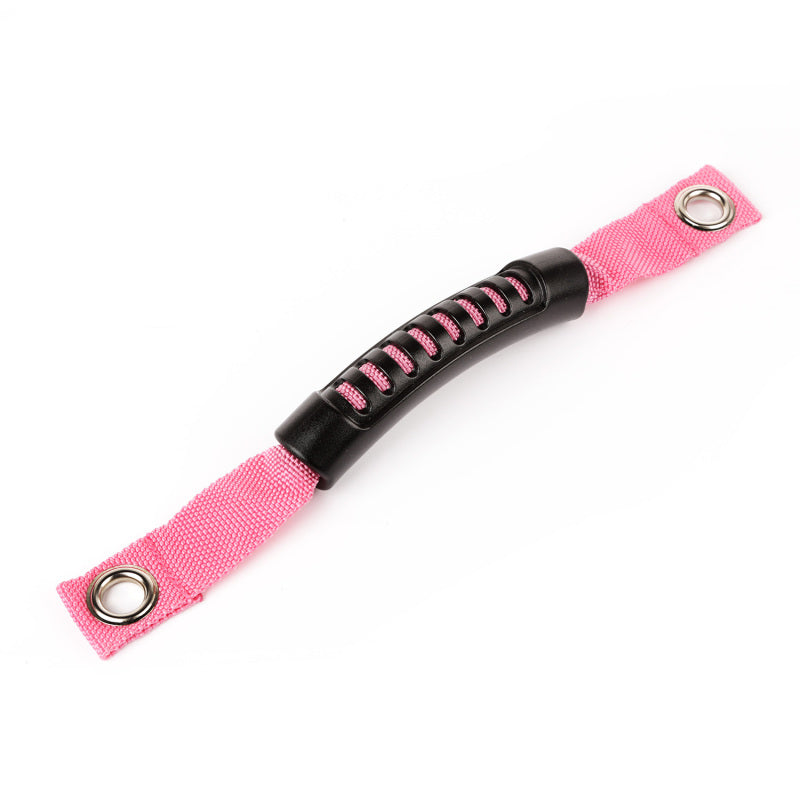 Rugged Ridge A-Pillar Grab Handle Pink Jeep Wrangler JK