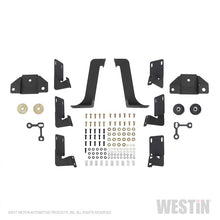Load image into Gallery viewer, Westin Ford F-250/350/450/550 CC (6.75ft Bed) HDX Drop Whl to Whl Nerf Step Bars - Text Blk