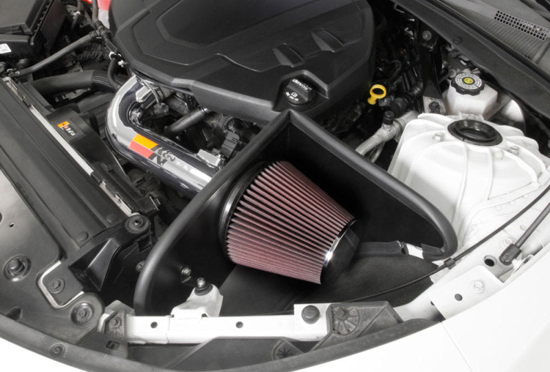 K&N Chevy Camaro 3.6L Silver Typhoon Short Ram Intake