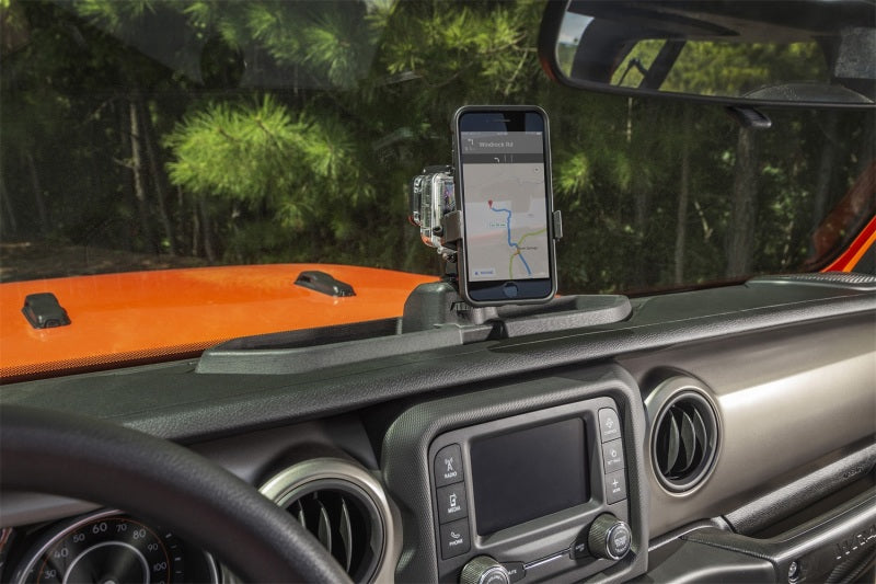 Rugged Ridge Dash Multi-Mount w/Phone Holder Jeep JL/JT