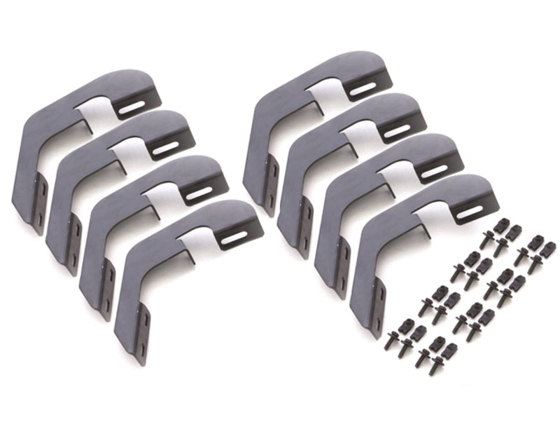 Lund Nissan Titan Crew Cab (80in) Crossroads 80in. Running Board Kit - Chrome