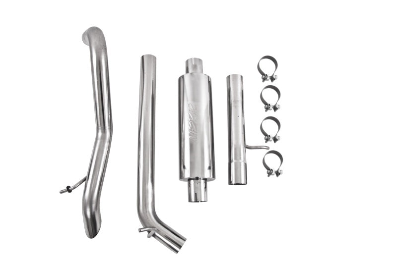 MBRP Jeep Wrangler/Rubicon 3.6L V6 Cat Back Single Rear Exit Off-Road 409 Exhaust