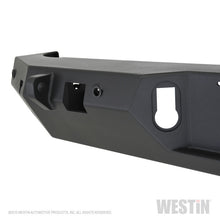 Load image into Gallery viewer, Westin Jeep Gladiator w/Sensors WJ2 Rear Bumper w/Sensor - Textured Black