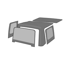 Load image into Gallery viewer, Rampage Jeep Wrangler(TJ) OEM Replacement Top - Khaki