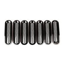 Load image into Gallery viewer, Rugged Ridge Grille Inserts Perforated Jeep Wrangler