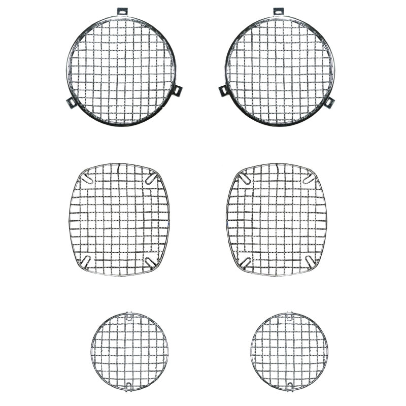 Rugged Ridge Jeep CJ Stainless Steel Stone Guard Set