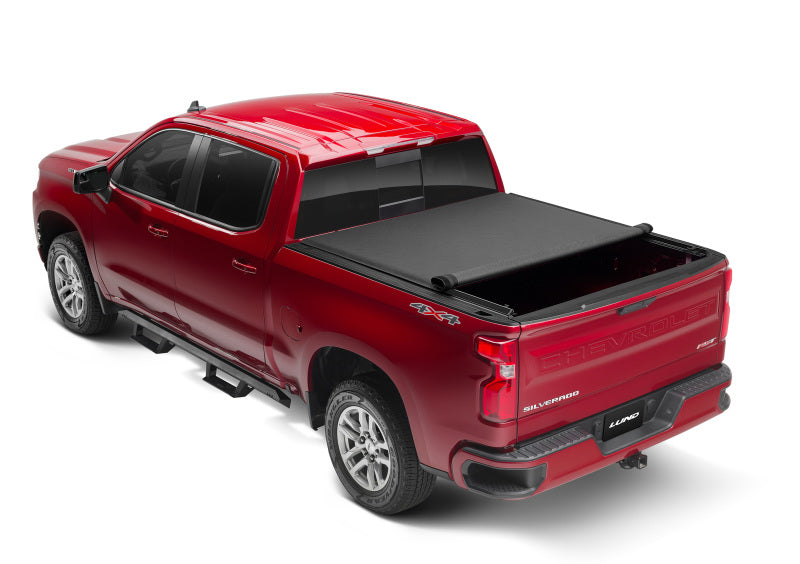 Lund Chevy Colorado (5ft. Bed) Genesis Elite Roll Up Tonneau Cover - Black