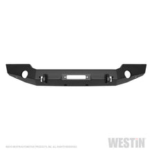 Load image into Gallery viewer, Westin 18+ Jeep Wrangler JL WJ2 Full Width Front Bumper - Textured Black