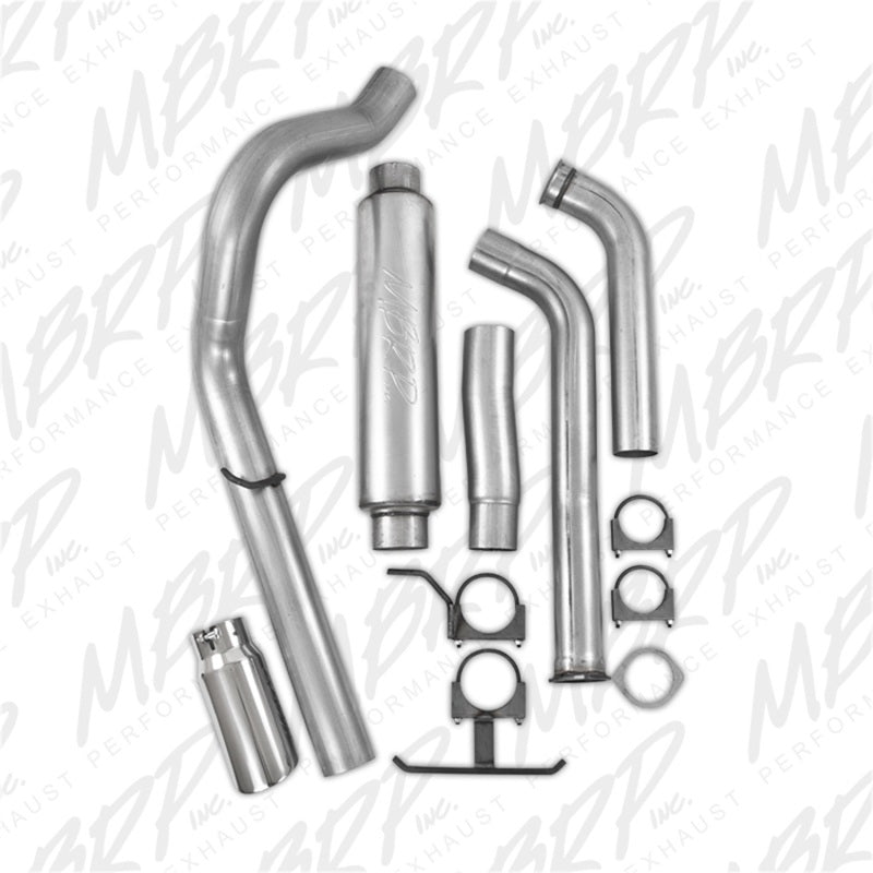 MBRP Ford Excursion 6.0L Turbo Back Single Side (Stock Cat)
