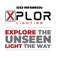 Load image into Gallery viewer, Go Rhino Xplor Bright Series Dbl Row LED Light Bar (Side/Track Mount) 21.5in. - Blk