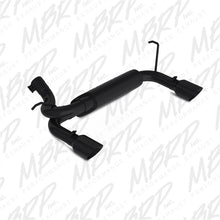 Load image into Gallery viewer, MBRP Jeep Wrangler/Rubicon 3.6L/3.8L V6 Axle-Back Dual Rear Exit Black Performance Exhuast Sys