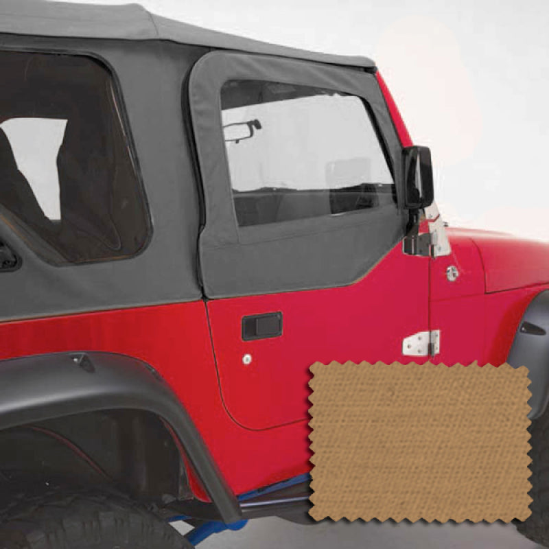 Rugged Ridge Upper Soft Door Kit Spice Jeep Wrangler
