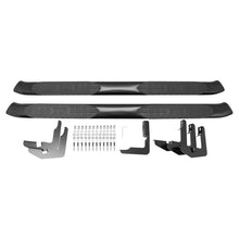 Load image into Gallery viewer, Westin 2014+ Chevrolet/GMC Silverado Sierra 1500 Dbl Cab PRO TRAXX 5 Oval Nerf Step Bars - Black