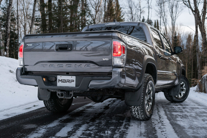 MBRP Toyota Tacoma 3.5L Cat Back Turn Down Style T409 Exhaust System