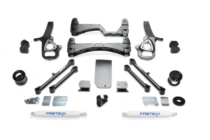 Fabtech 19+ Ram 1500 4WD 6in Basic Sys w/Perf Shks
