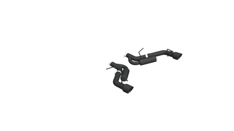 MBRP Chevrolet Camaro SS Dual Rear Exit Axle Back w/ 4.5in OD Tips - BLK (Non NPP Models)