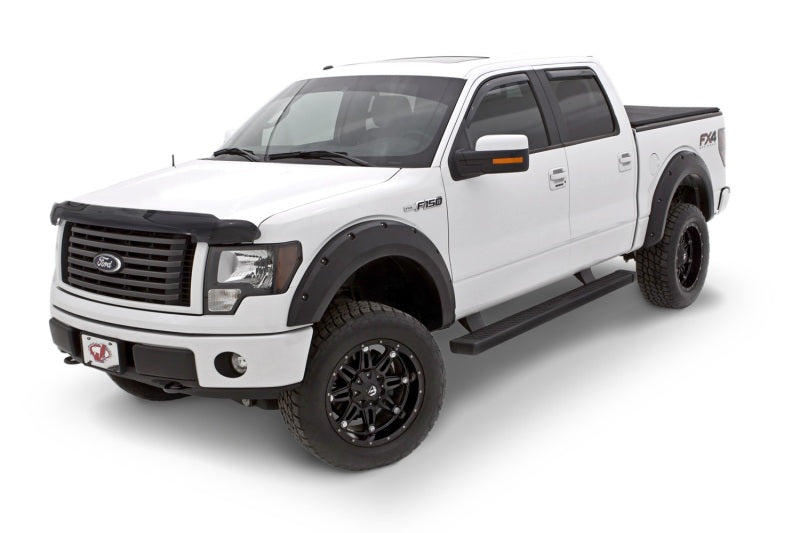Lund Ford F-150 (Ex Raptor) RX-Rivet Style Textured Elite Series Fender Flares - Black (4 Pc.)